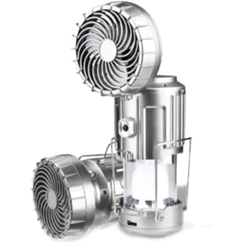 Solar Camping Lantern Fan - The Smokey Pines Collection