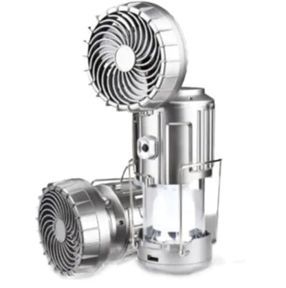 Solar Camping Lantern Fan - The Smokey Pines Collection