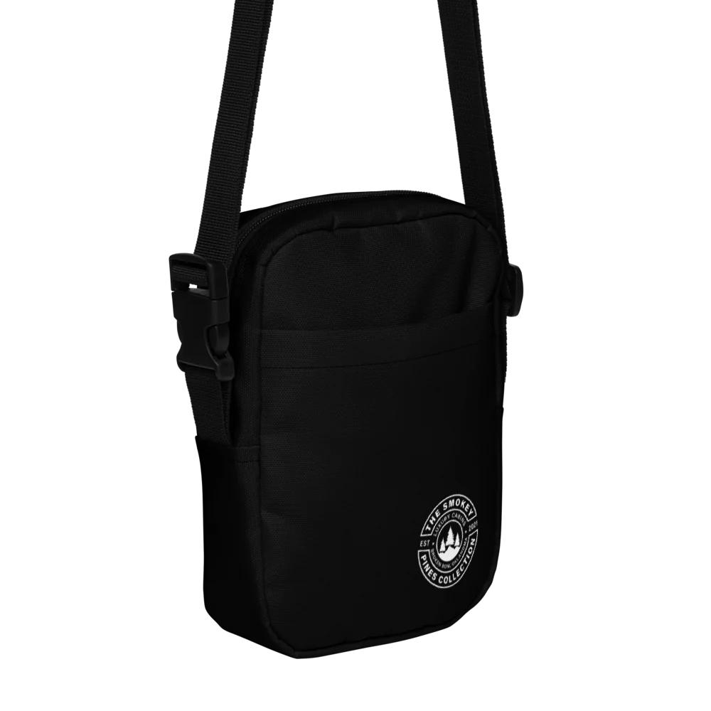 All-Over Print Utility Crossbody Bag - The Smokey Pines Collection